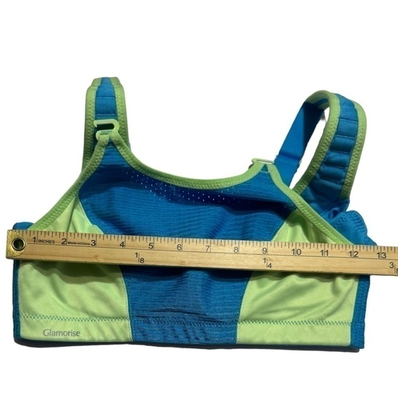 Glamorise Adjustable Wire-Free Sport Bra 1166 Size 34C - Picture 10 of 16